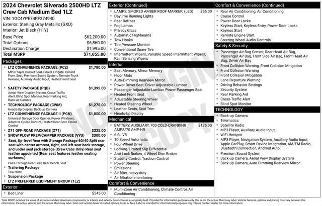 chevrolet silverado 2500hd 2024 1GC4YPE74RF374940 image chevrolet silverado 2500hd 2024 1GC4YPE74RF374940 image